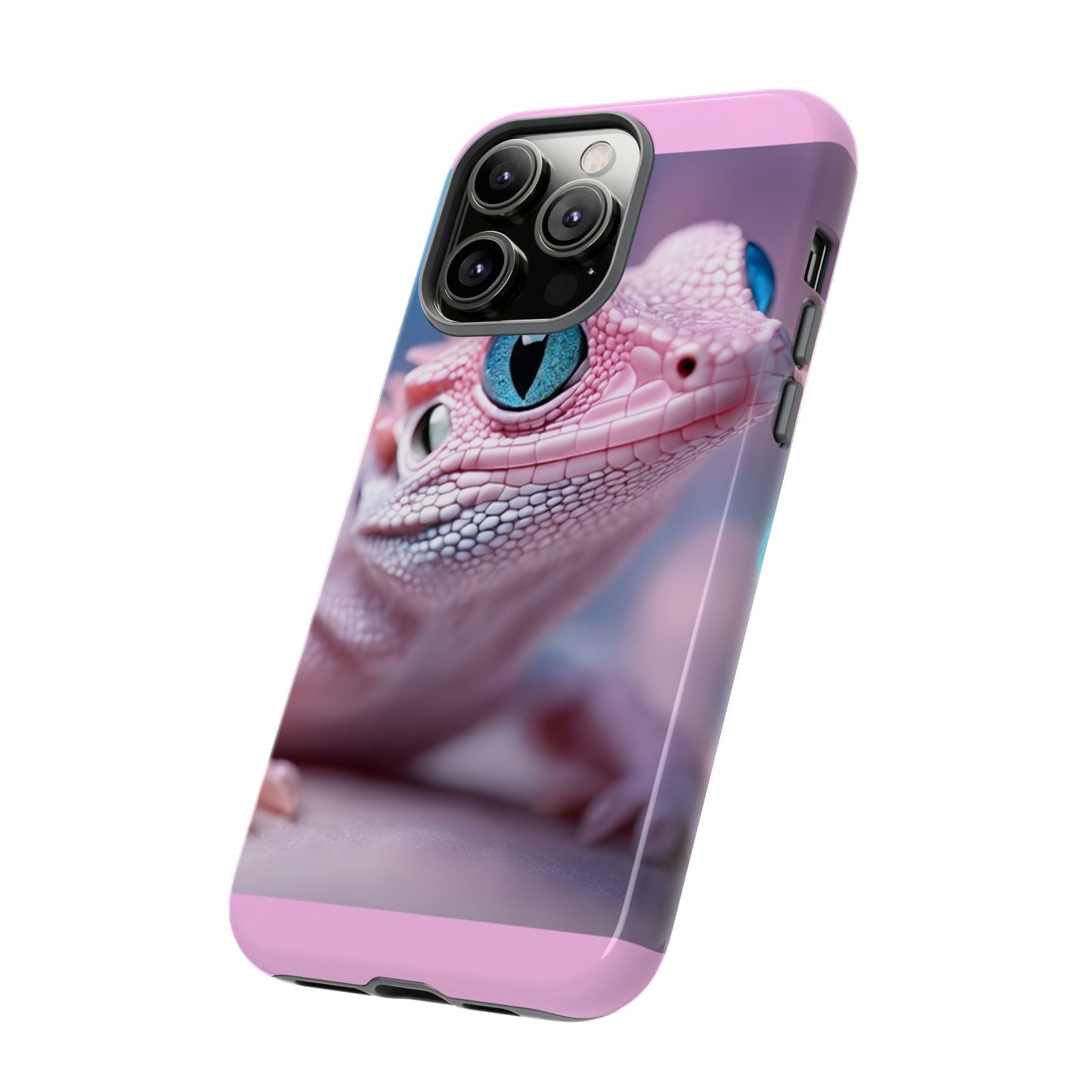 Pink Lizard - Whimsical Phone Cases