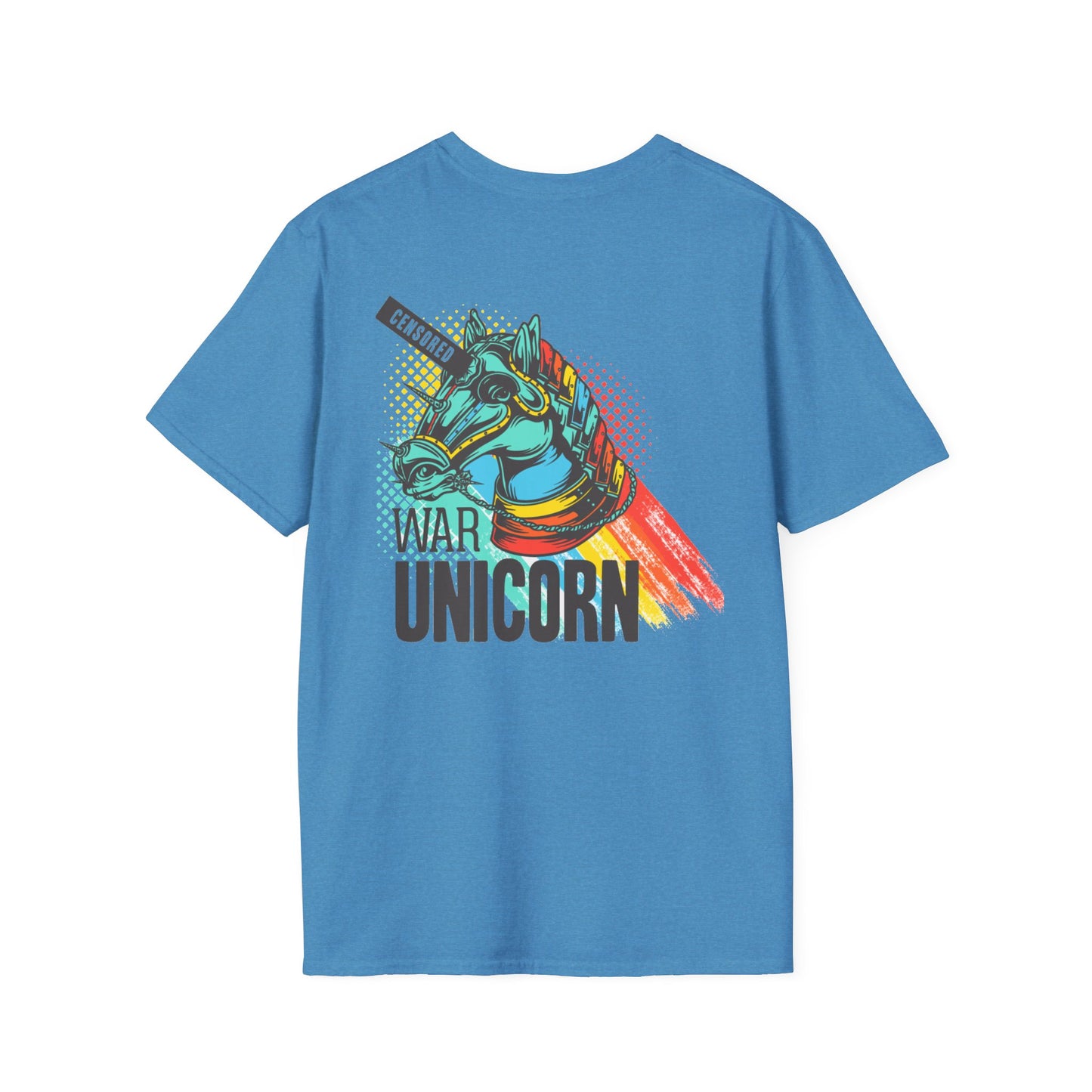 War Unicorn - Unisex Softstyle T-Shirts