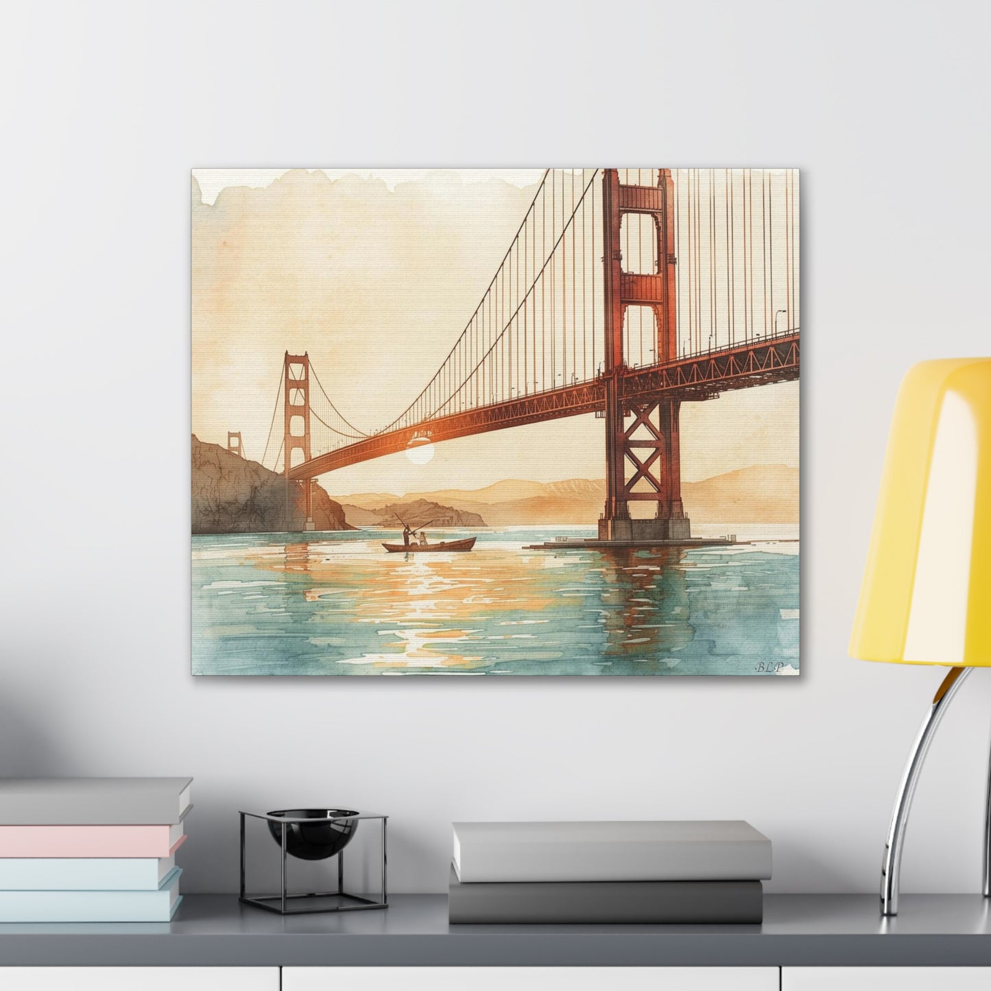 Golden Gate Bridge - Canvas Stretched, 0.75" - Wall Art 2026 - Places