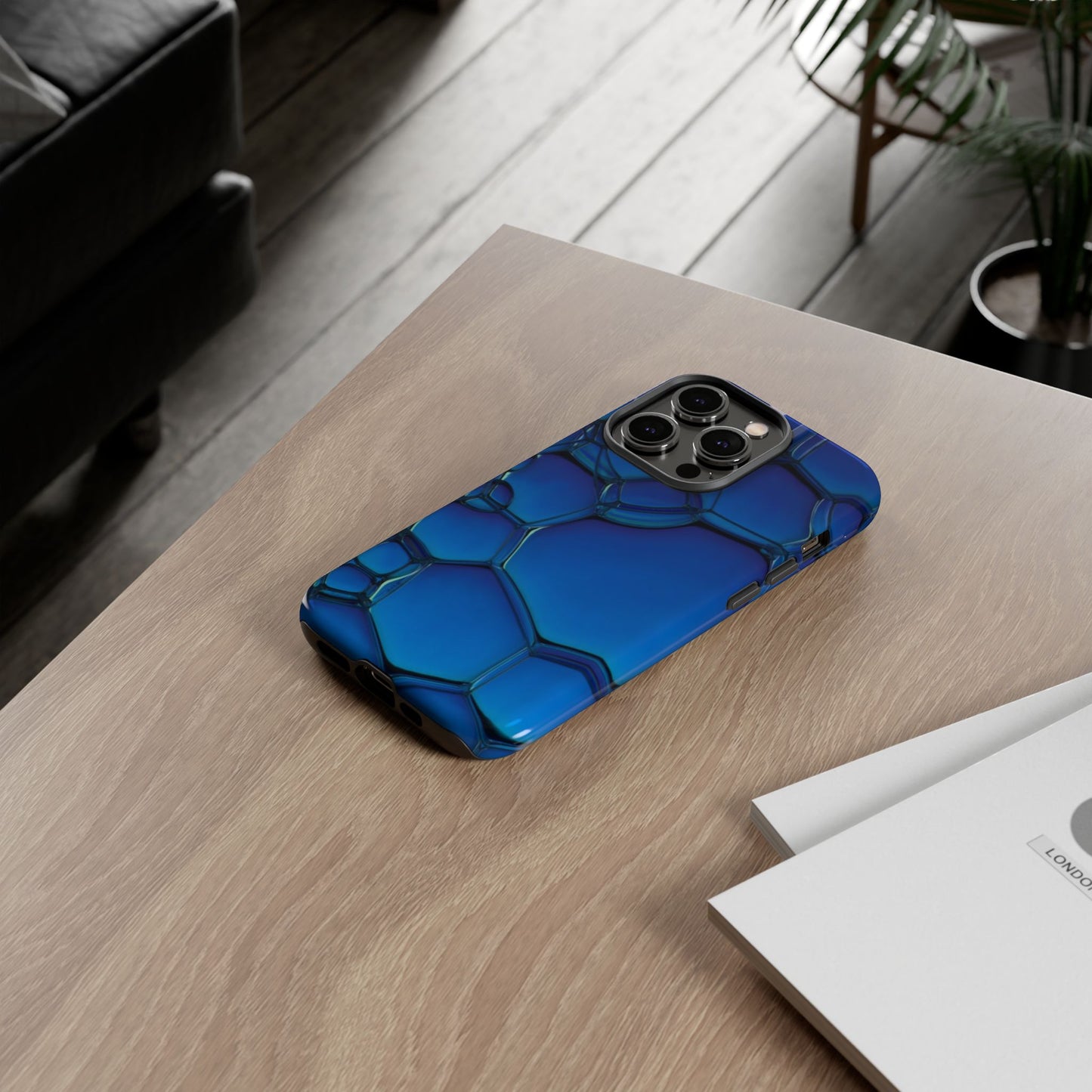 Blue Bubbles - Tough Cases - Whimsical Phone Cases