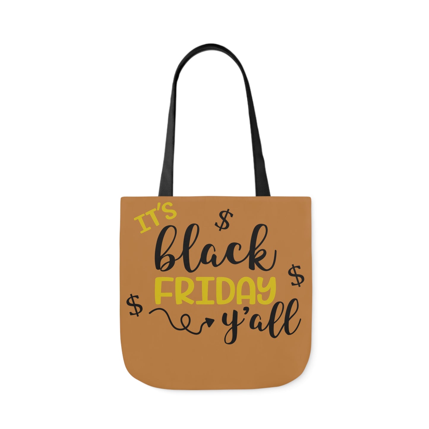 It's Black Friday - Canvas Tote Bag, 5-Color Straps