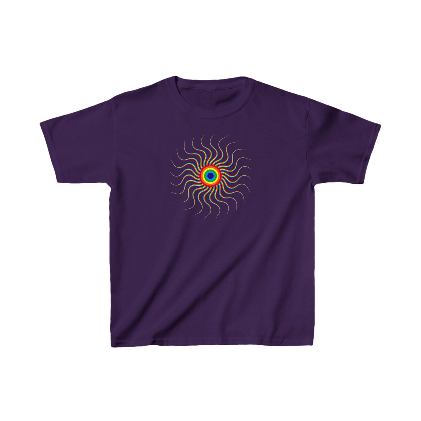 Kids - Crazy Sun -  Heavy Cotton™ T-Shirts