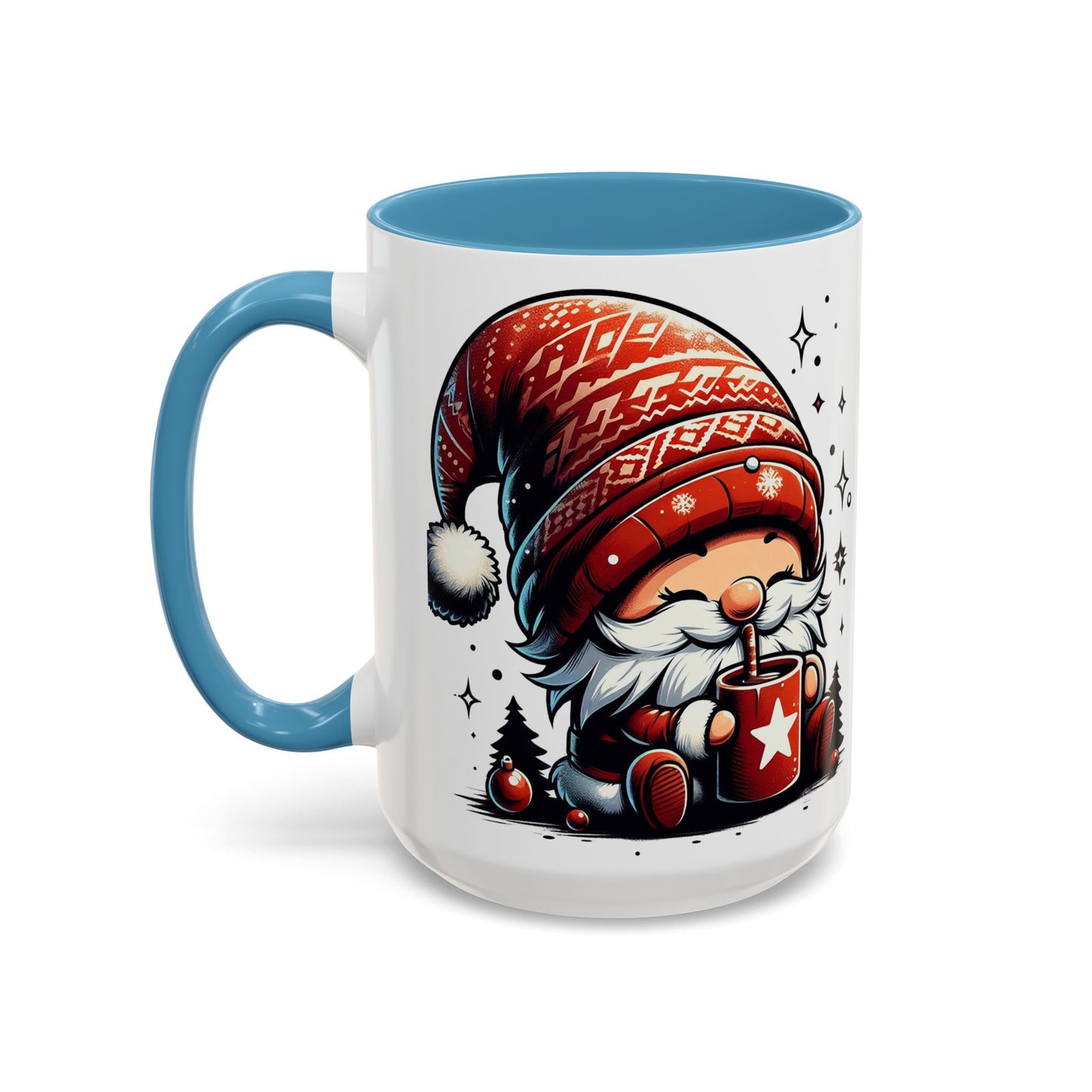 Elf - Accent Coffee Mug (11, 15oz) - Christmas