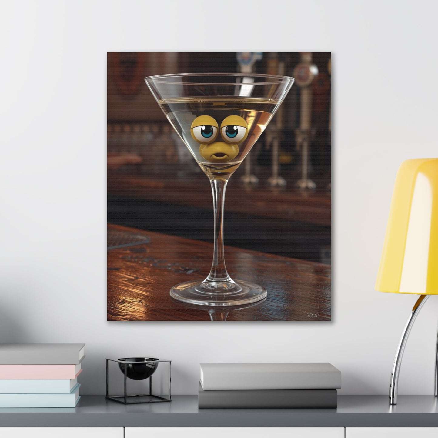 Single Drink - Canvas Stretched, 0.75" - 2026 Wall Art - Creative
