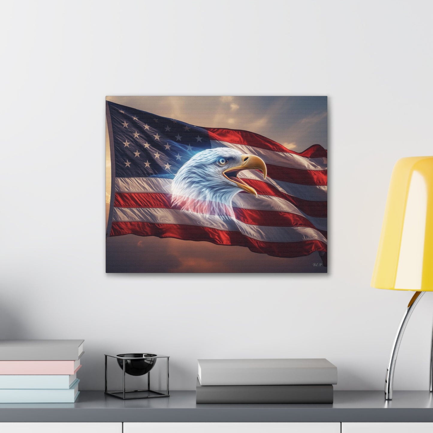 America - Canvas Stretched, 0.75" - 2026 Wall Art - Americana