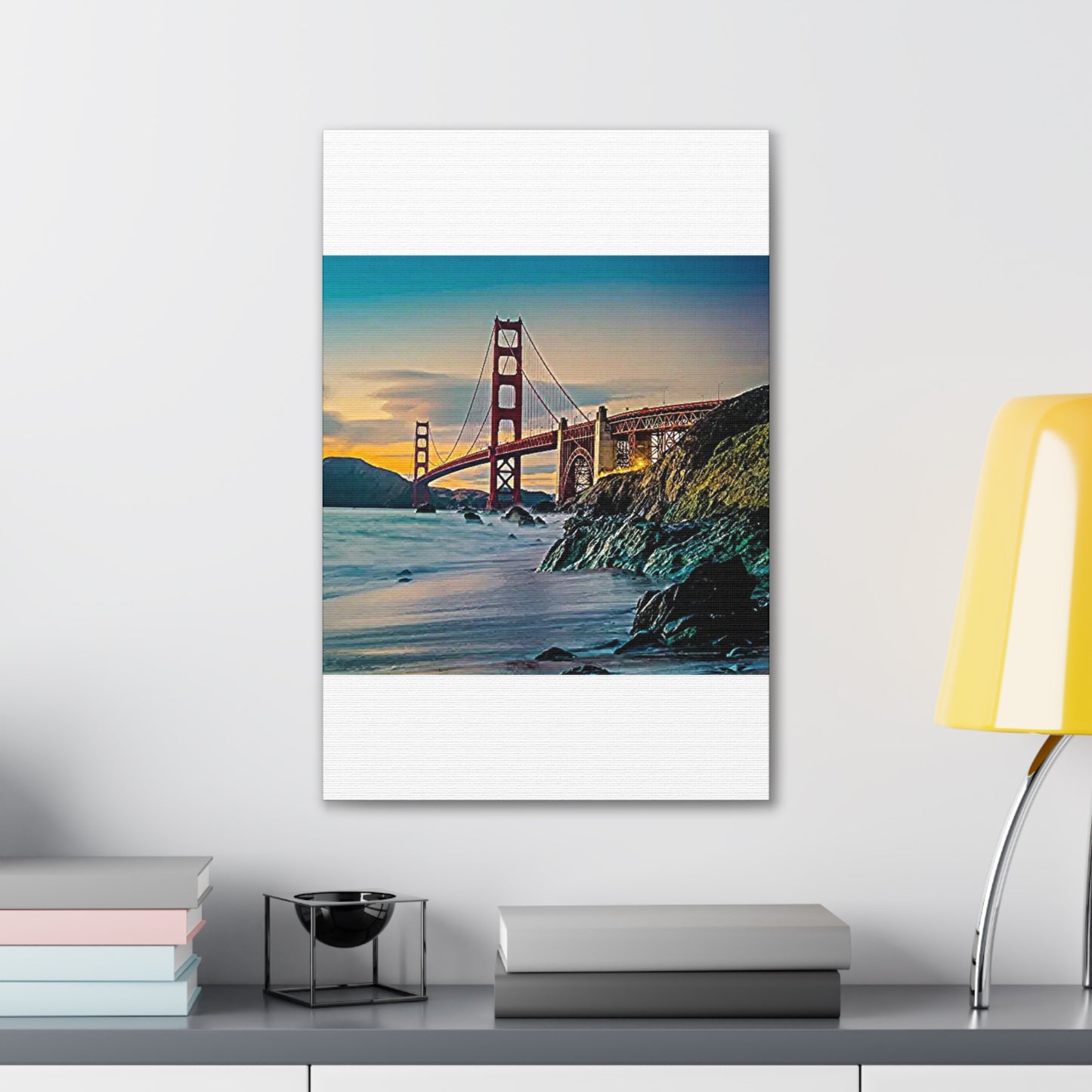 Golden Gate - Canvas Stretched, 0.75"