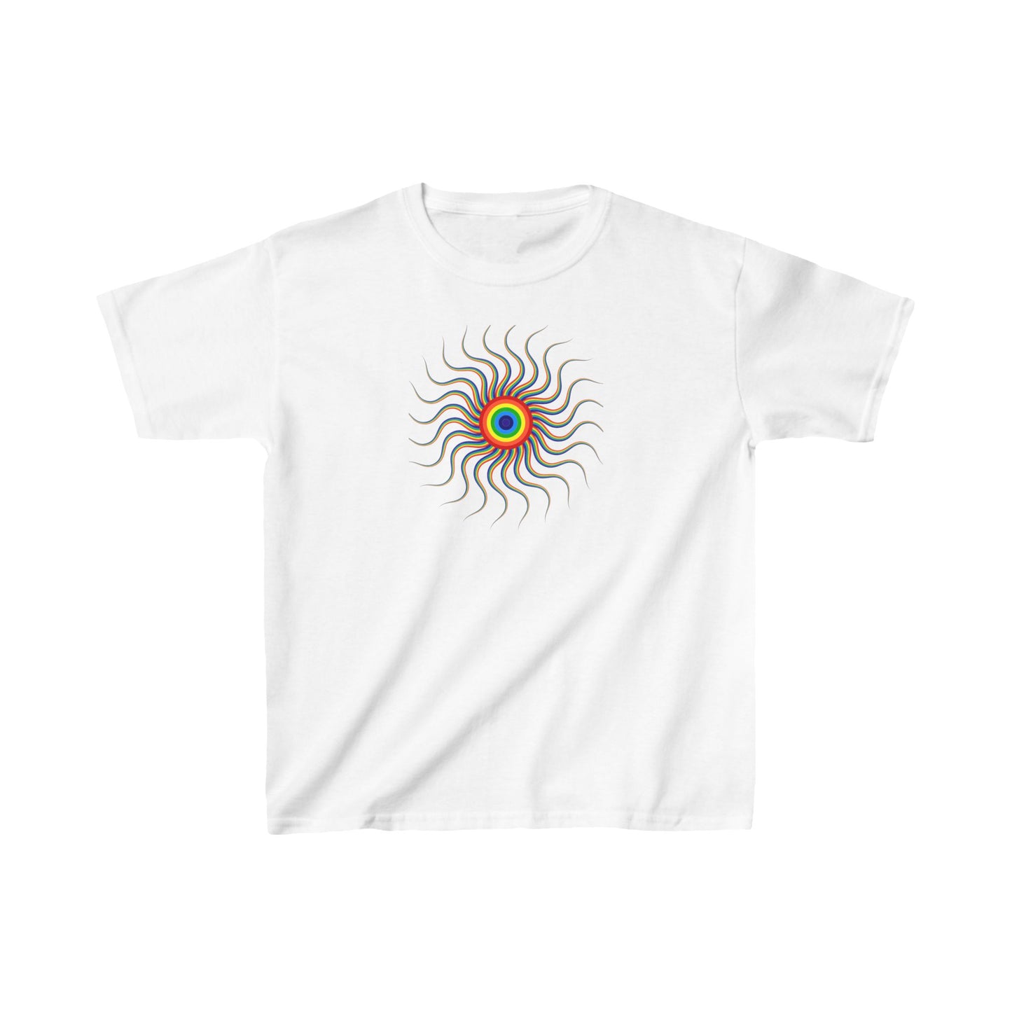 Kids - Crazy Sun -  Heavy Cotton™ T-Shirts