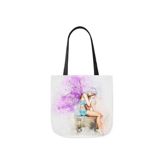 Fairy - Canvas Tote Bag, 5-Color Straps