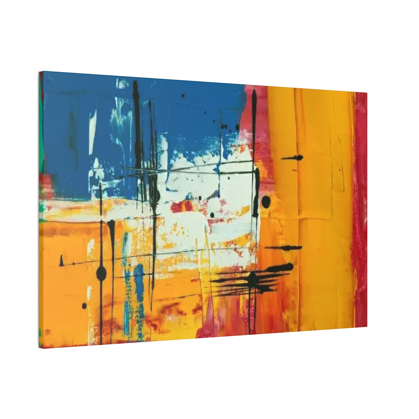 Beautiful Abstract Colors - Canvas Stretched, 0.75"