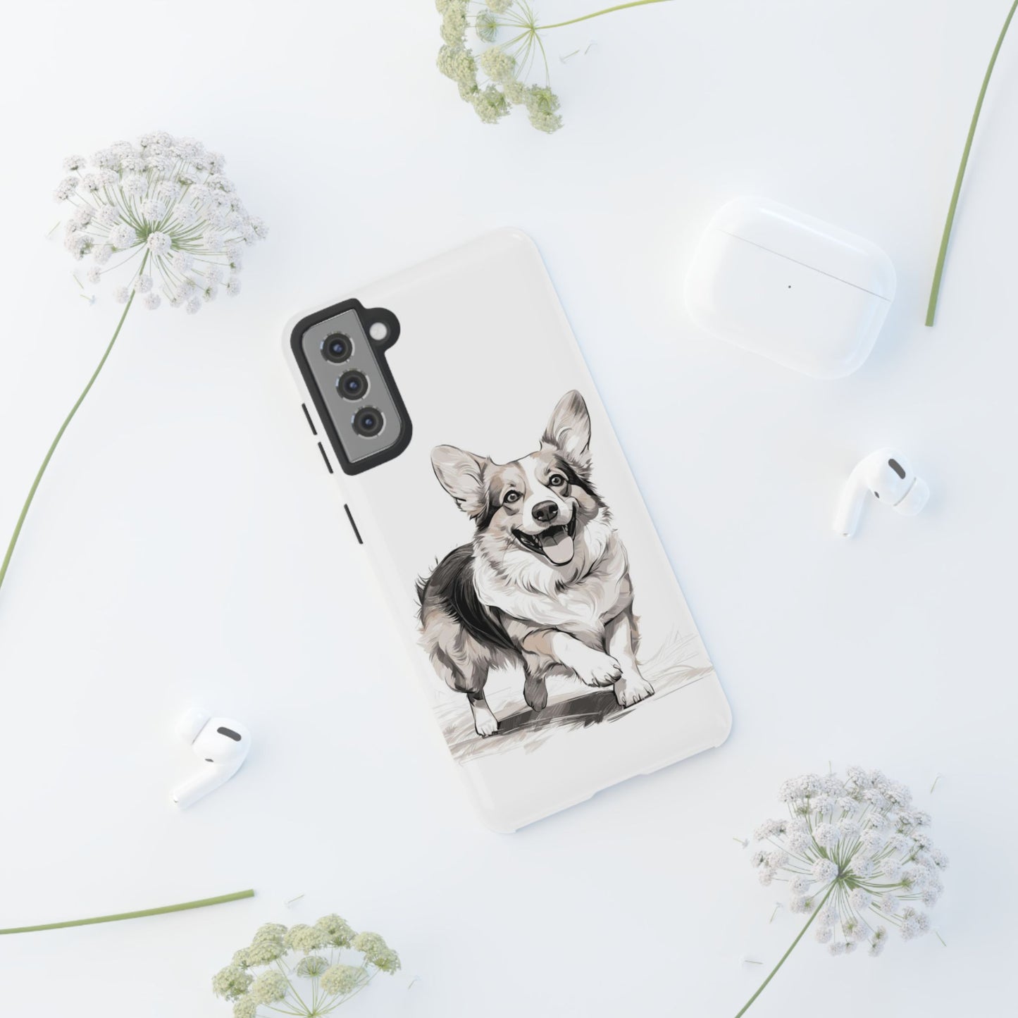 Corgi - Tough Cases -Whimsical Phone Cases