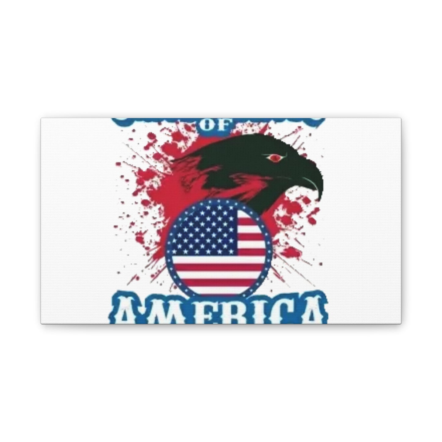 United States of America - Canvas Stretched, 0.75"