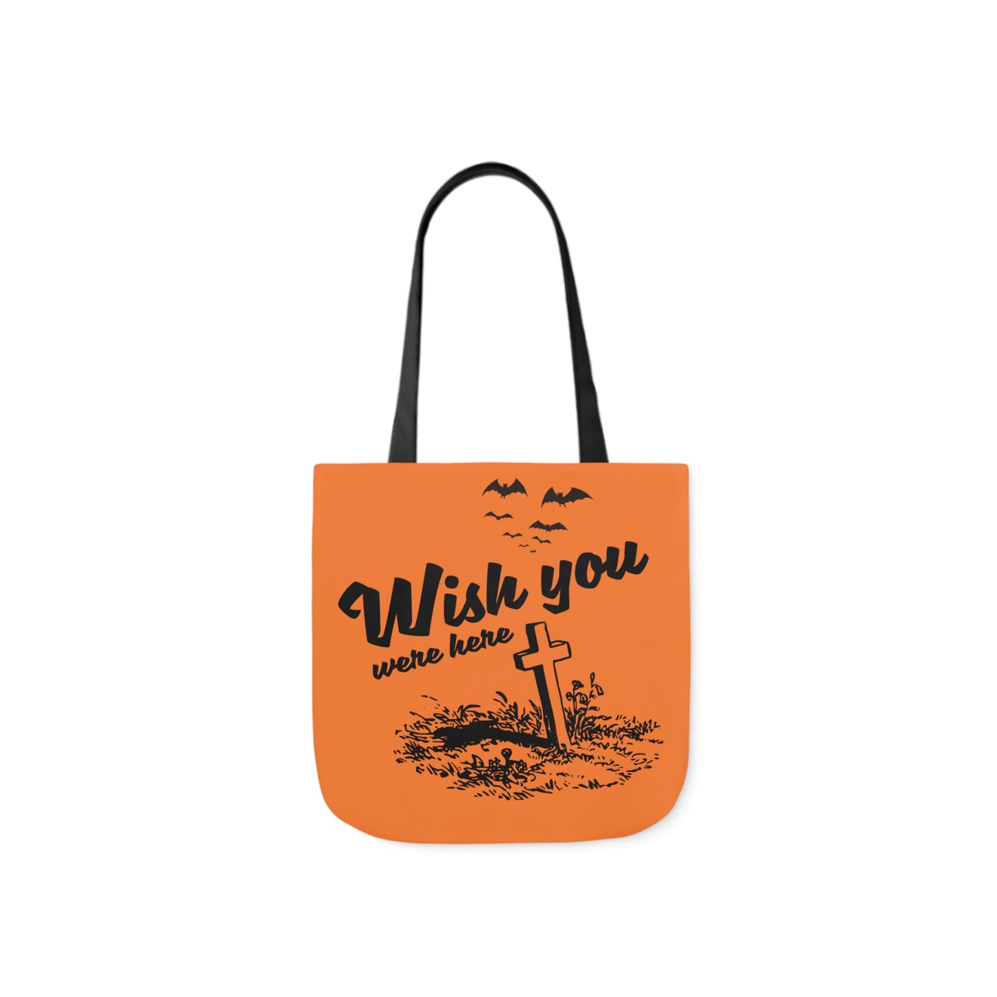 Wish you were here - Canvas Tote Bag, 5-Color Straps - Halloween