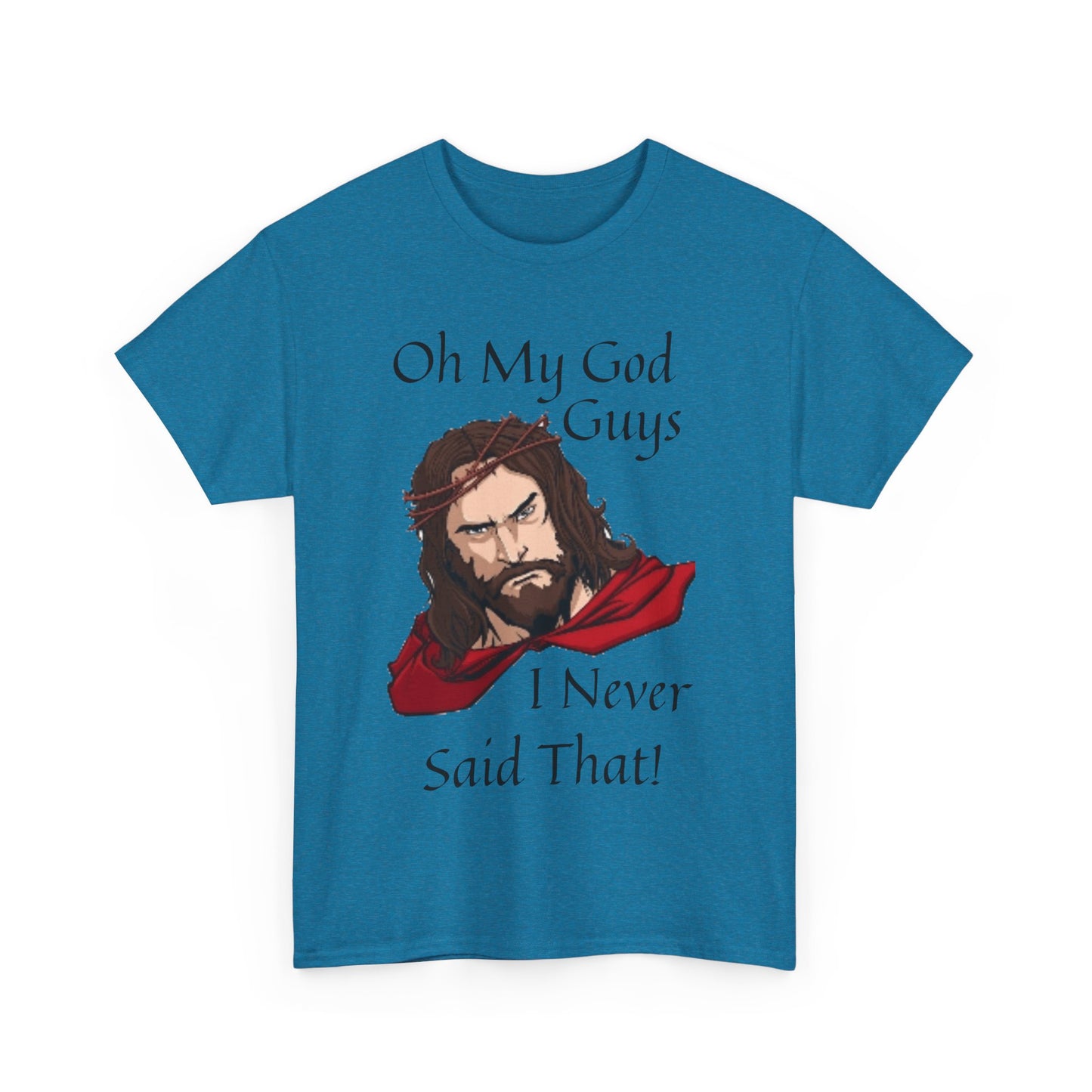 Oh My God - Unisex Heavy Cotton Tee - T-Shirts - Religious