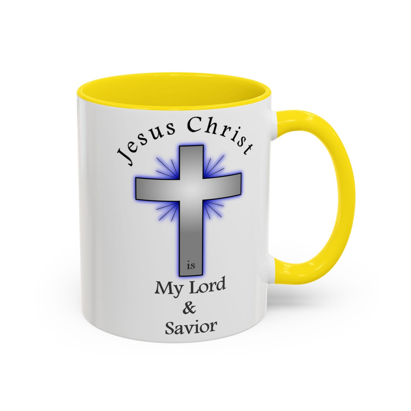 My Lord and Savior - Accent Coffee Mug (11, 15oz) - Easter - Mother's Day - Father's Day