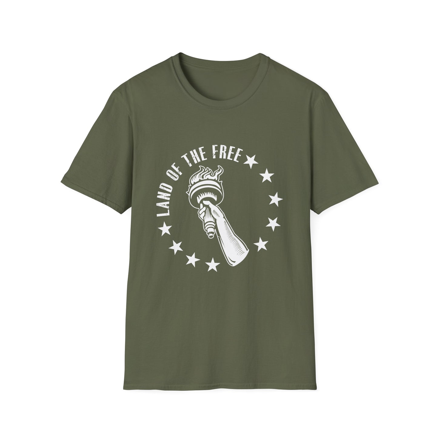 Land of the Free - Unisex Softstyle T-Shirt