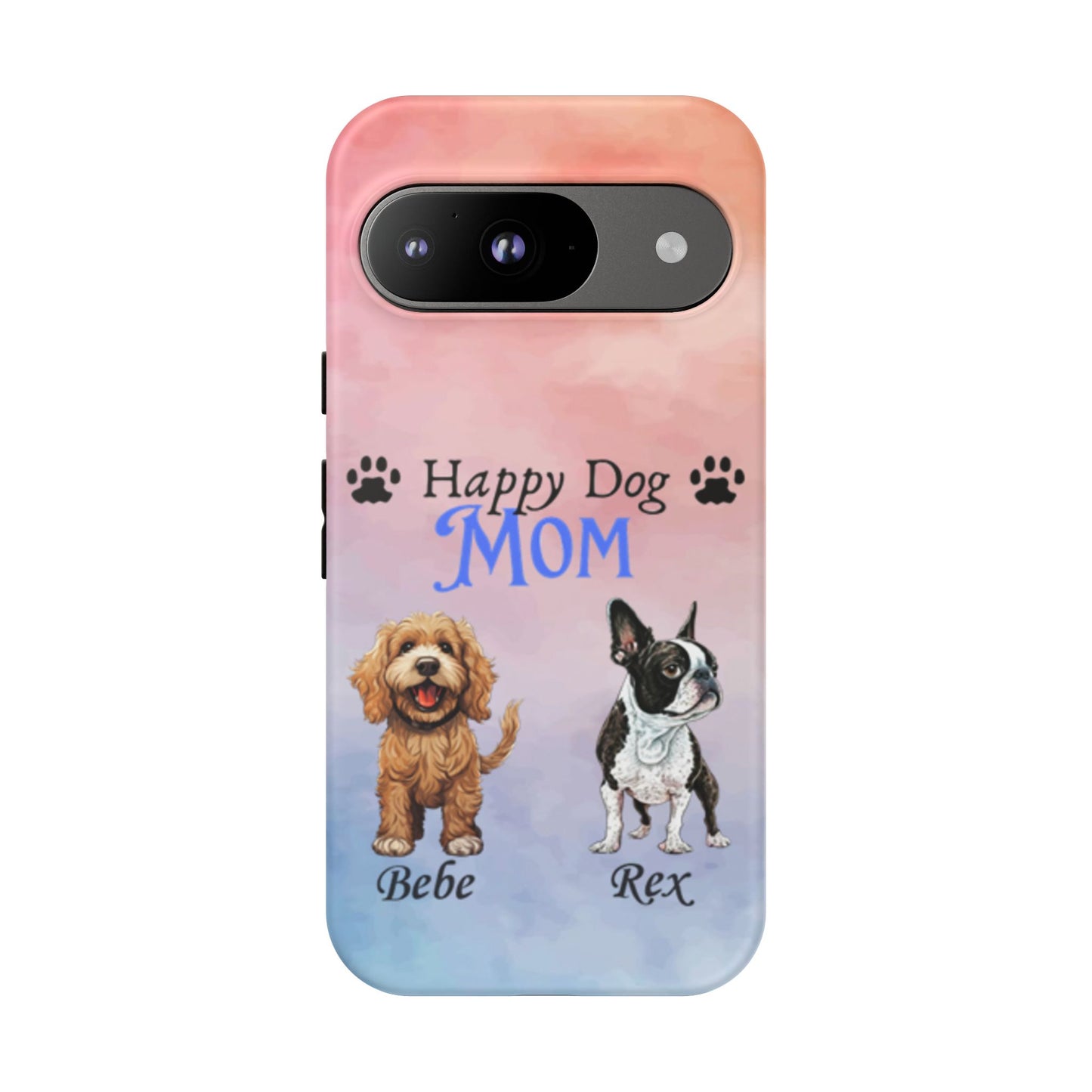 Dog Mom - Personalized - Whimsical Phone Cases - Mother's Day