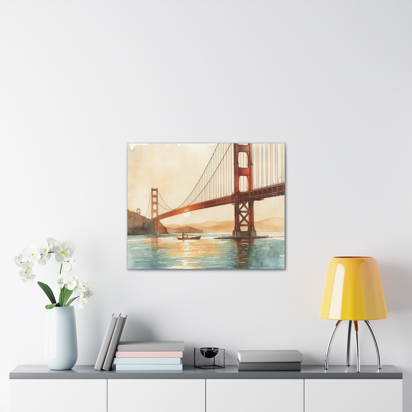 Golden Gate Bridge - Canvas Stretched, 0.75" - Wall Art 2026 - Places