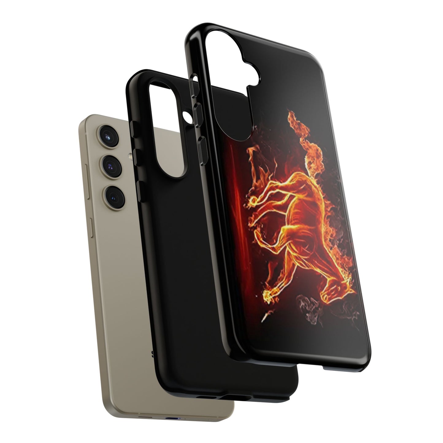 Burning Horse - Whimsical Phone Cases