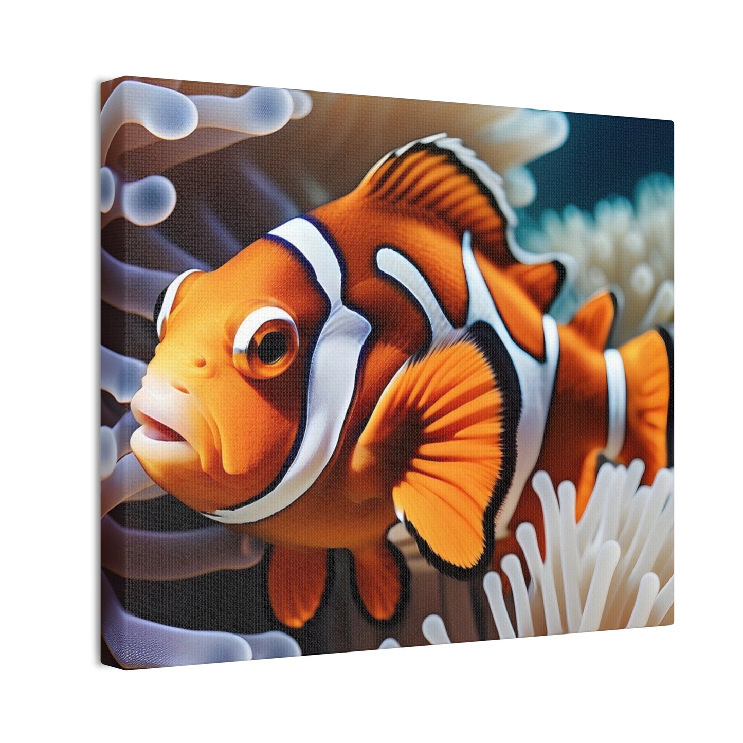 Clown Fish - Canvas Stretched, 0.75"