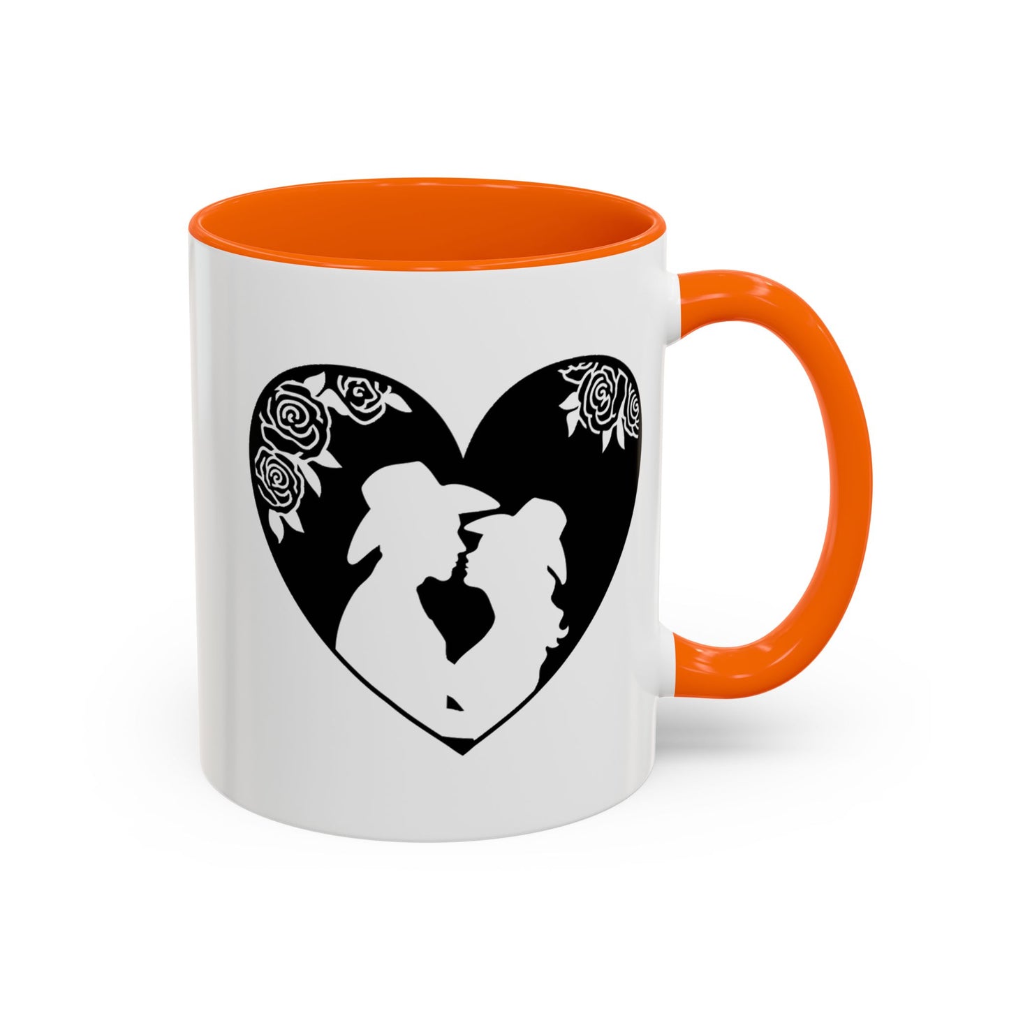 Cowboy Love - Accent Coffee Mug (11, 15oz) - Mother's Day