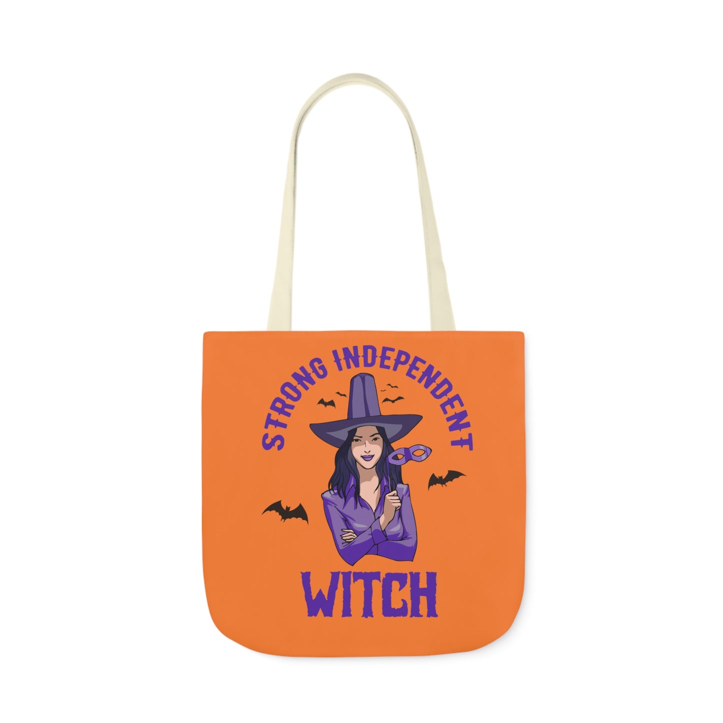 Strong - Canvas Tote Bag, 5-Color Straps - Halloween