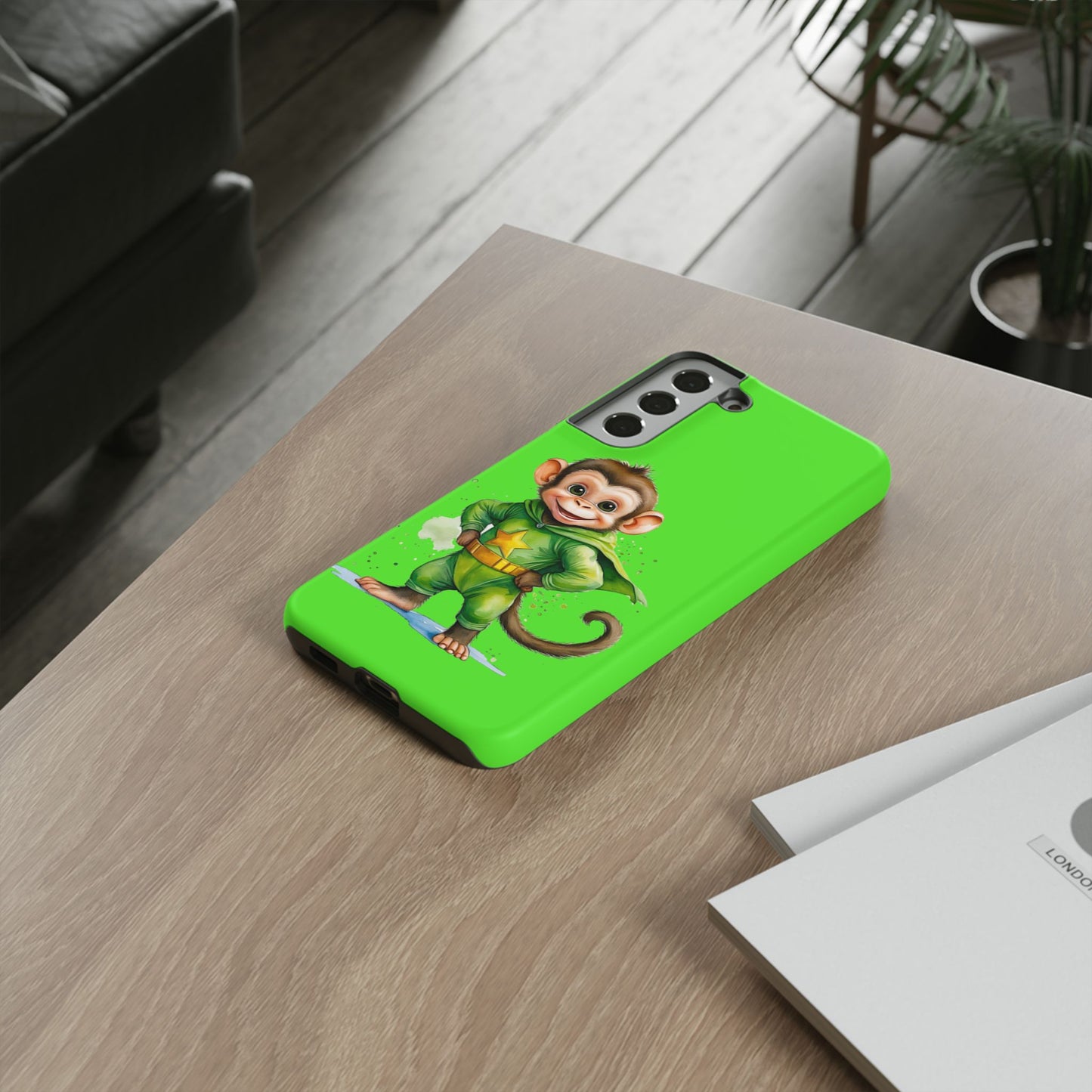 Super Chimp - Tough Whimsical Phone Cases