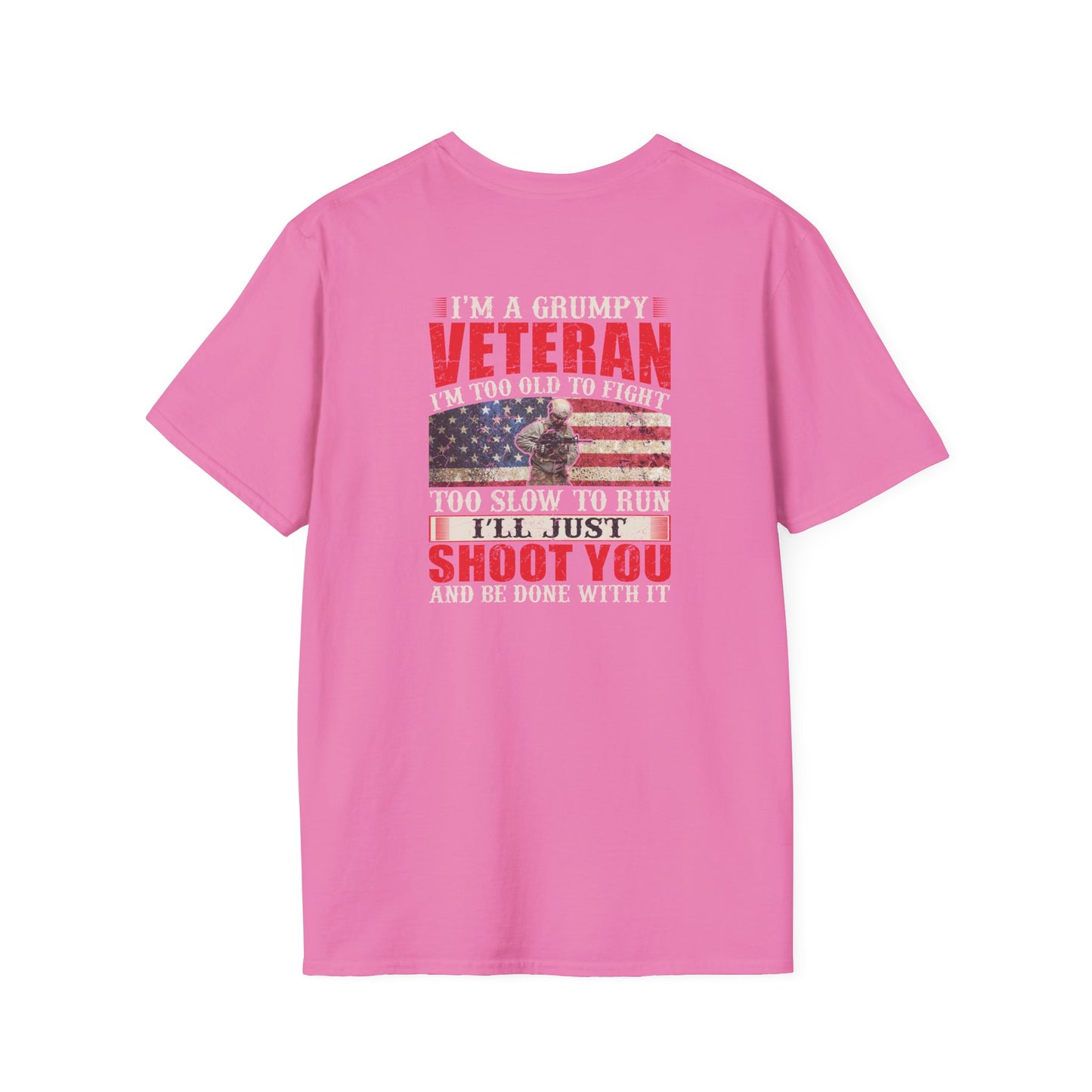 Military - Veteran - Unisex Softstyle T-Shirt