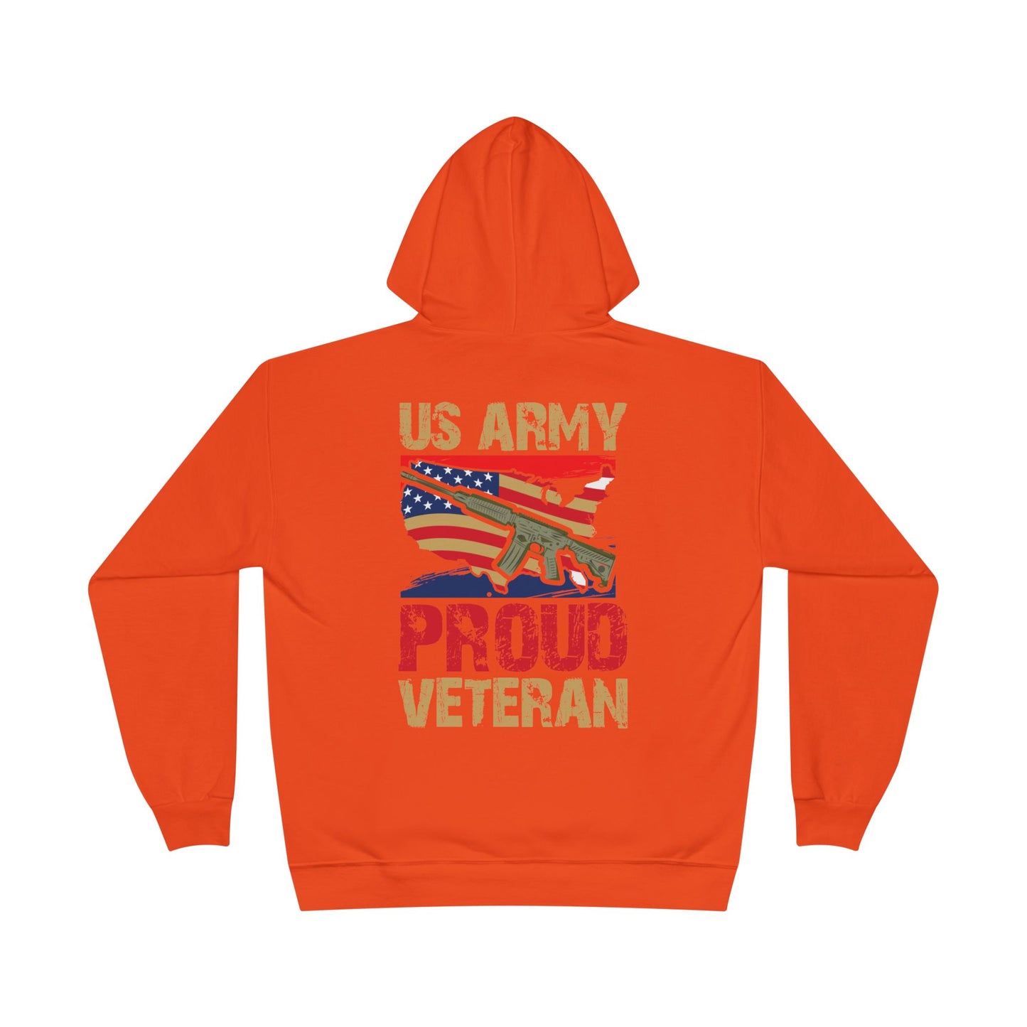 Military - Veteran - Unisex EcoSmart® Pullover Hoodie Sweatshirt