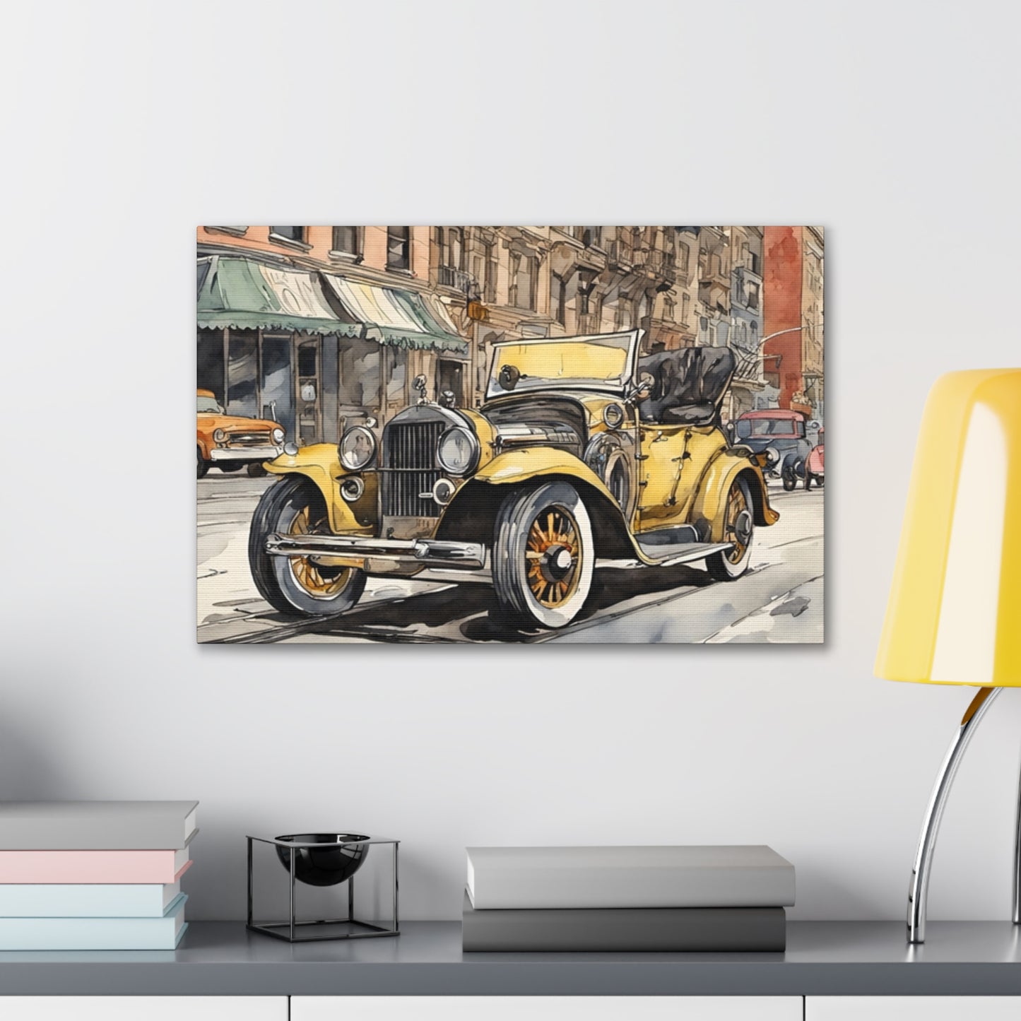 Antique Car - Canvas Stretched, 0.75" - Father's Day