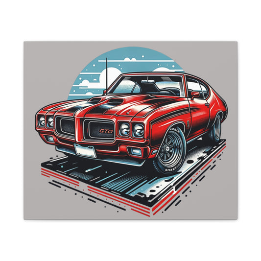 GTO - Canvas Stretched, 0.75" - Father's Day