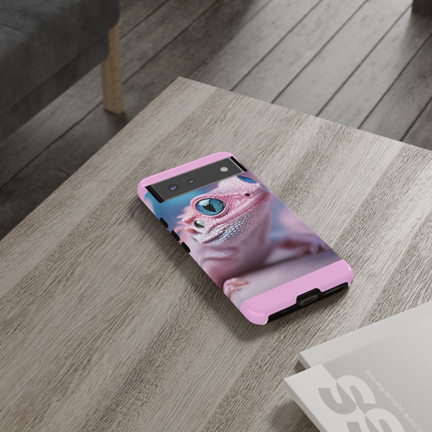 Pink Lizard - Whimsical Phone Cases