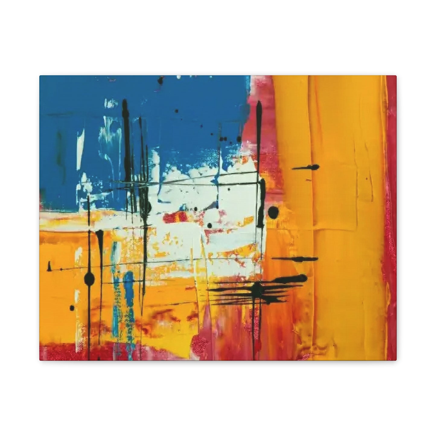 Beautiful Abstract Colors - Canvas Stretched, 0.75"