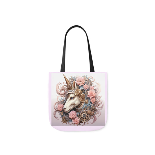 Unicorn - Canvas Tote Bag, 5-Color Straps