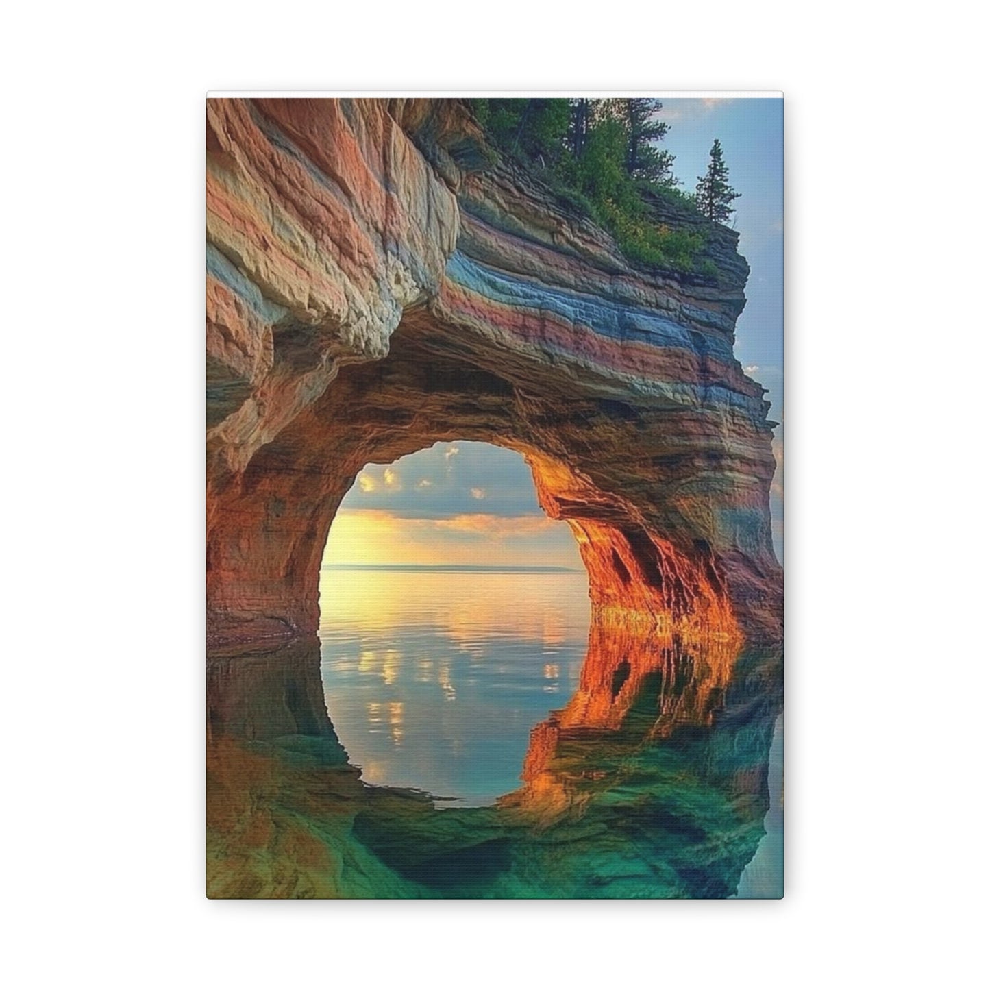 Colorful Arch - Canvas Stretched, 0.75"