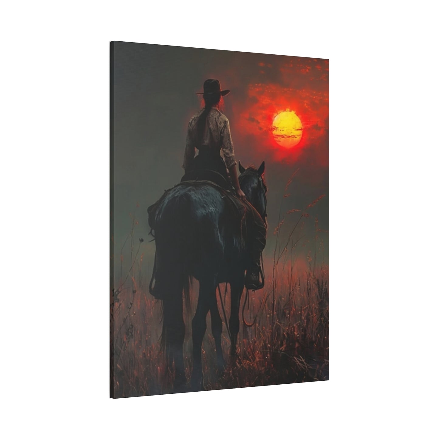 Into the Sunset - Canvas Stretched, 0.75"