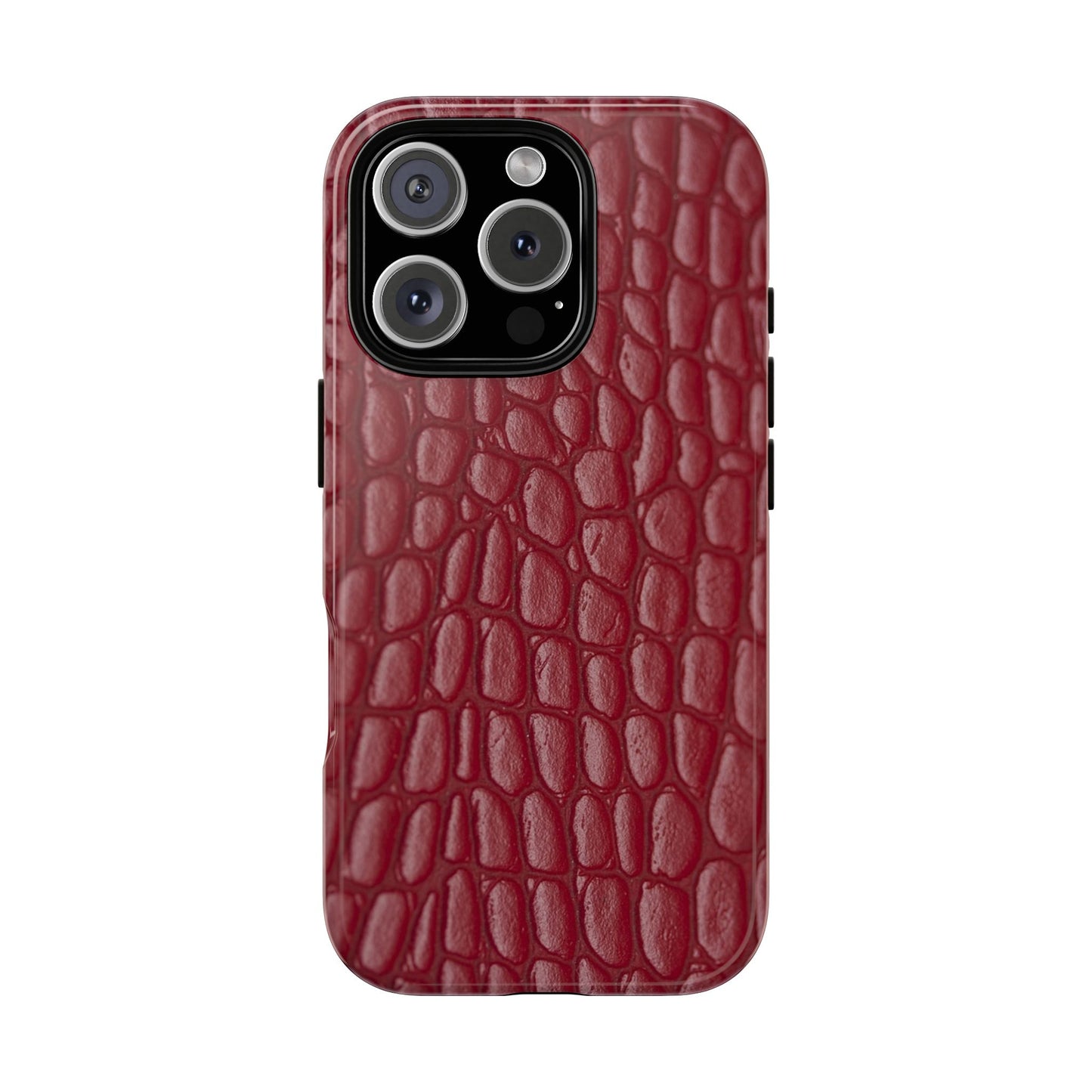 Red Leather - Tough Cases - Whimsical Phone Cases