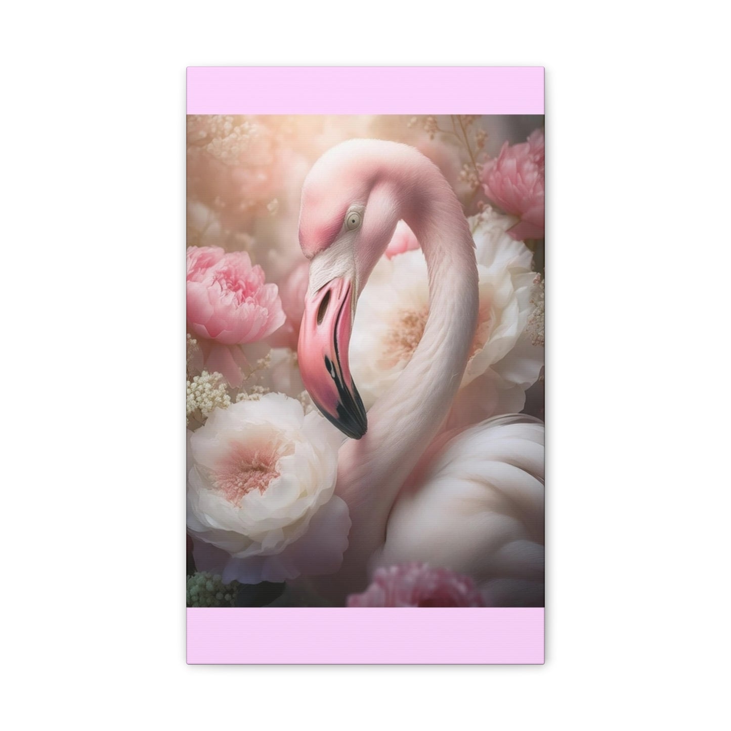 Flamingo - Canvas Stretched, 0.75"