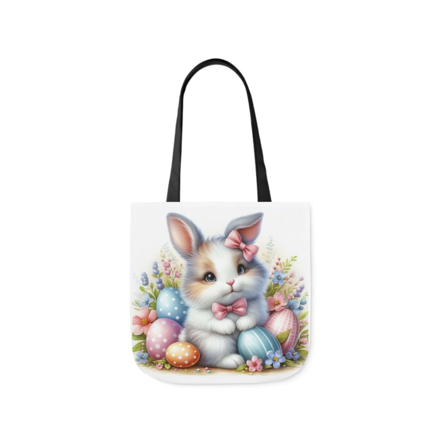 Easter - Canvas Tote Bag, 5-Color Straps -