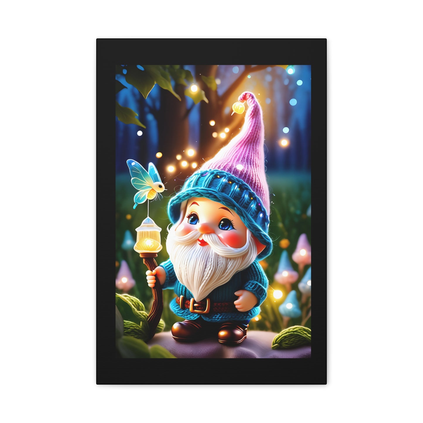 Gnome - Canvas Stretched, 0.75"