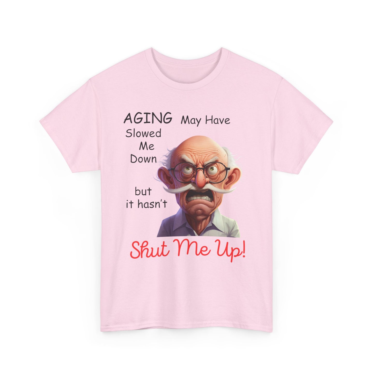 Aging - Unisex Heavy Cotton Tee - T-shirts - Father's Day