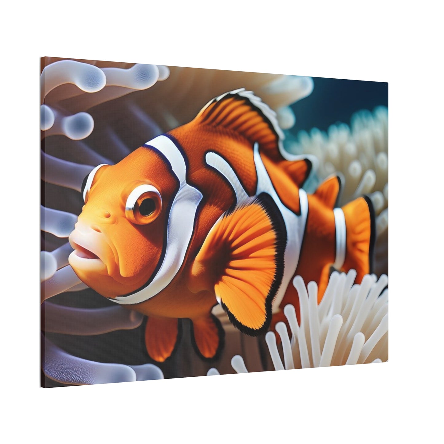 Clown Fish - Canvas Stretched, 0.75"