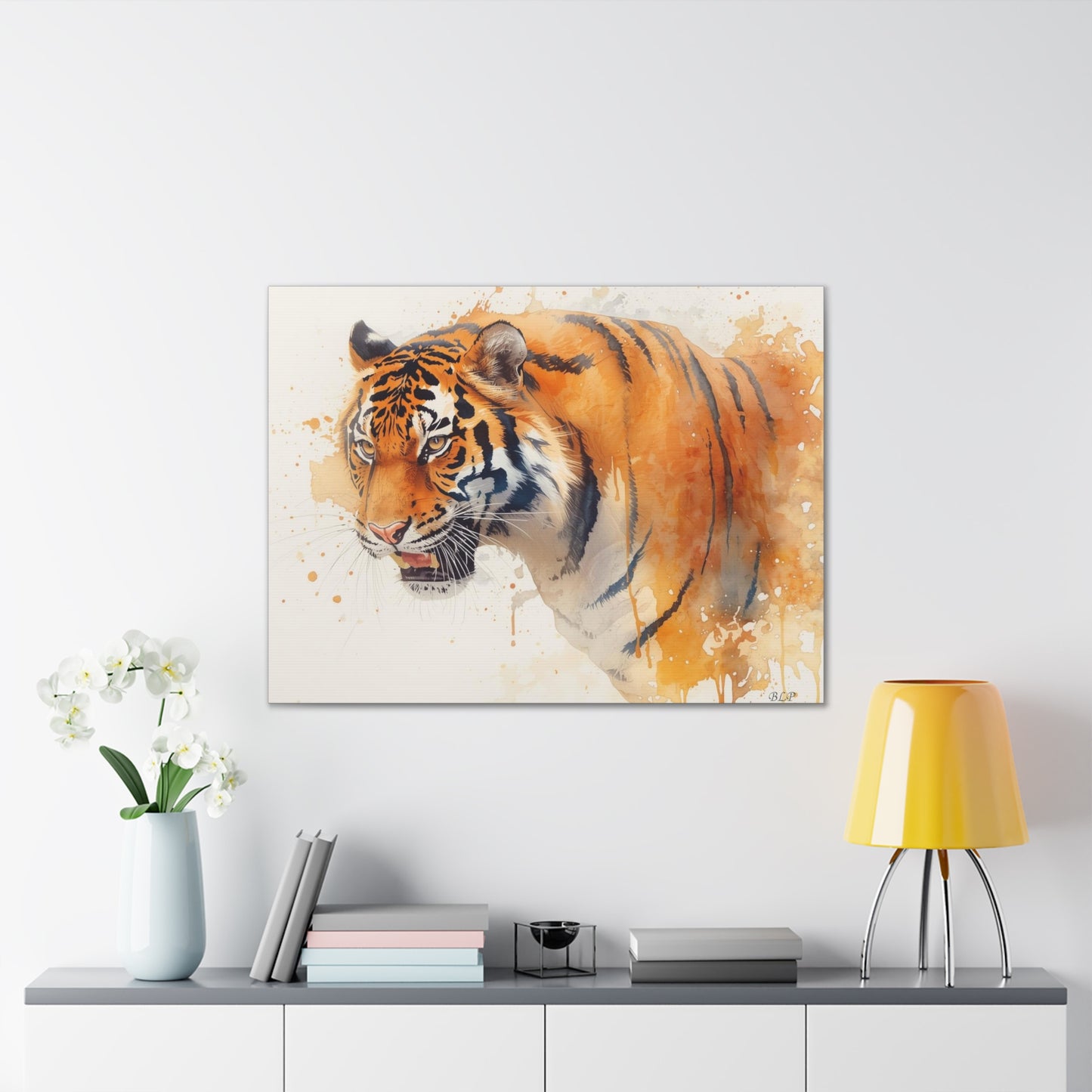 Tiger - Canvas Stretched, 0.75" - 2026 Wall Art - Animals