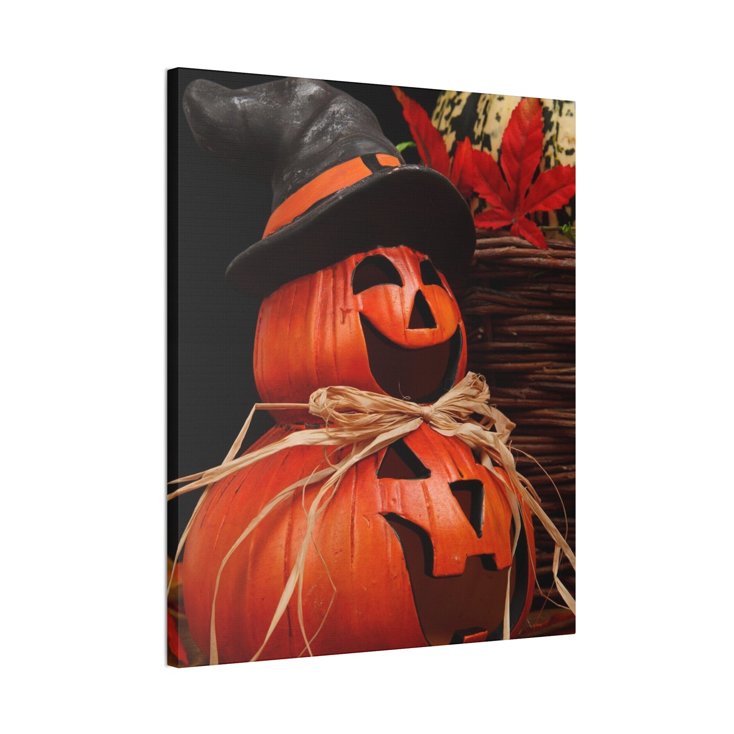 Pumpkins - Canvas Stretched, 0.75" - Halloween