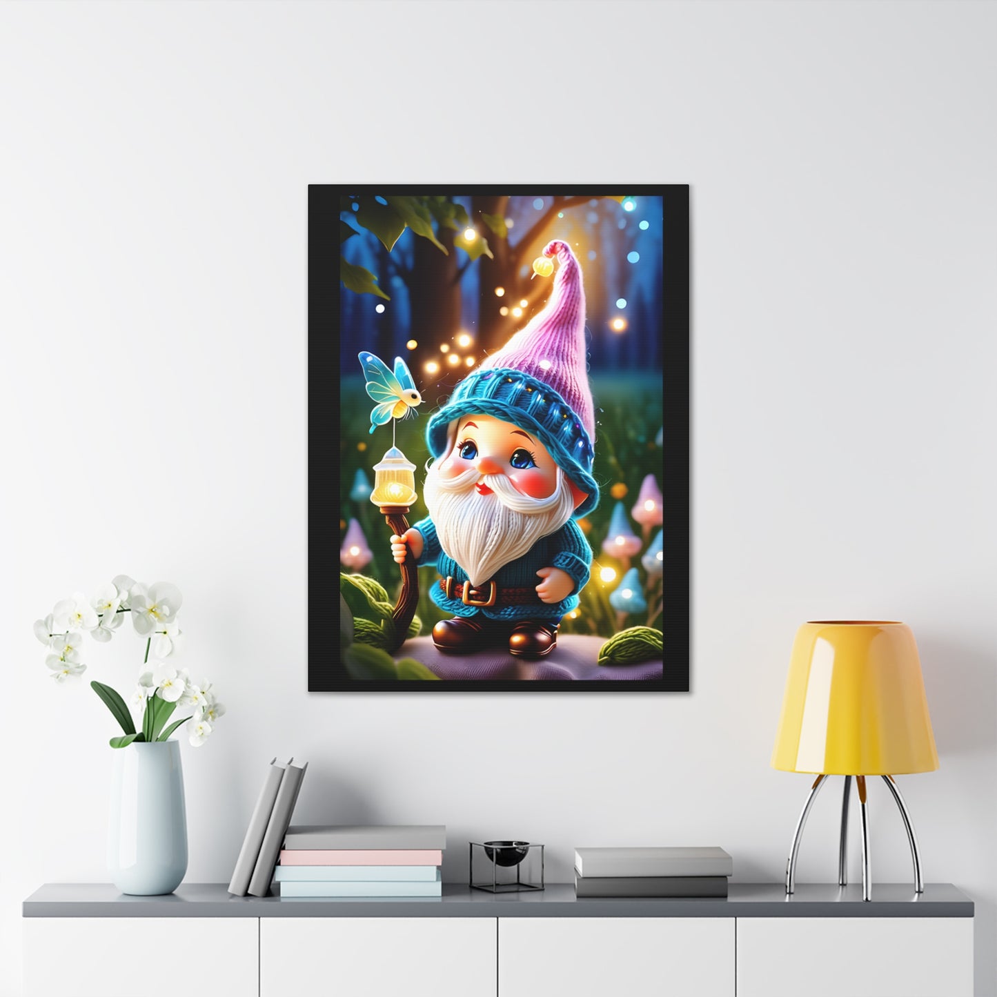 Gnome - Canvas Stretched, 0.75"