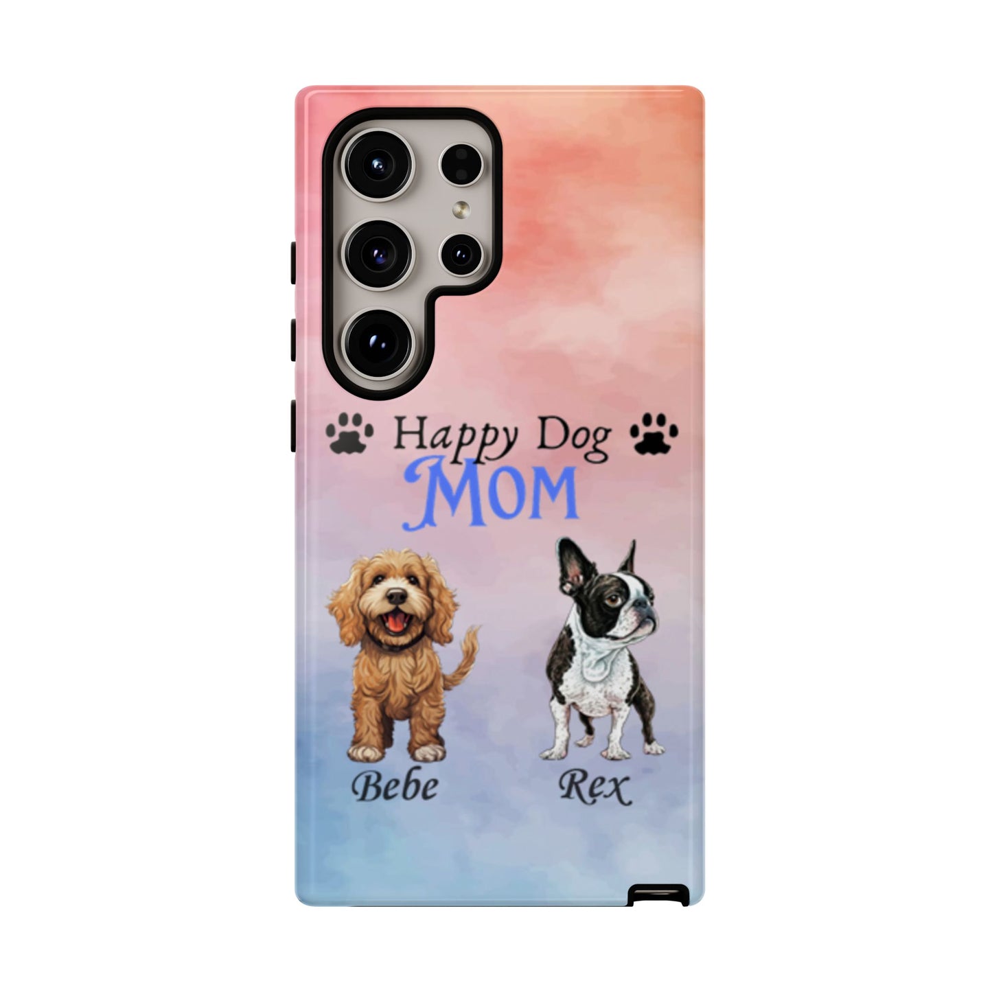 Dog Mom - Personalized - Whimsical Phone Cases - Mother's Day