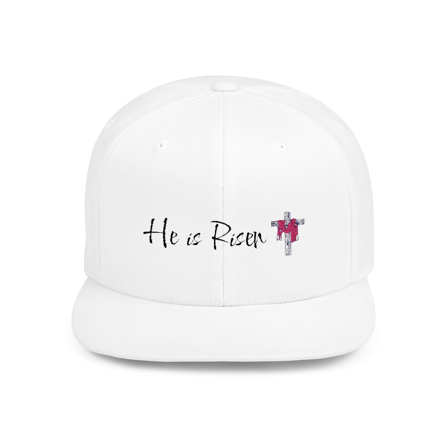 He is Risen - Black - Embroidered - Low Profile Baseball Cap - Easter - Mother's Day - Father's Day - Easter 1