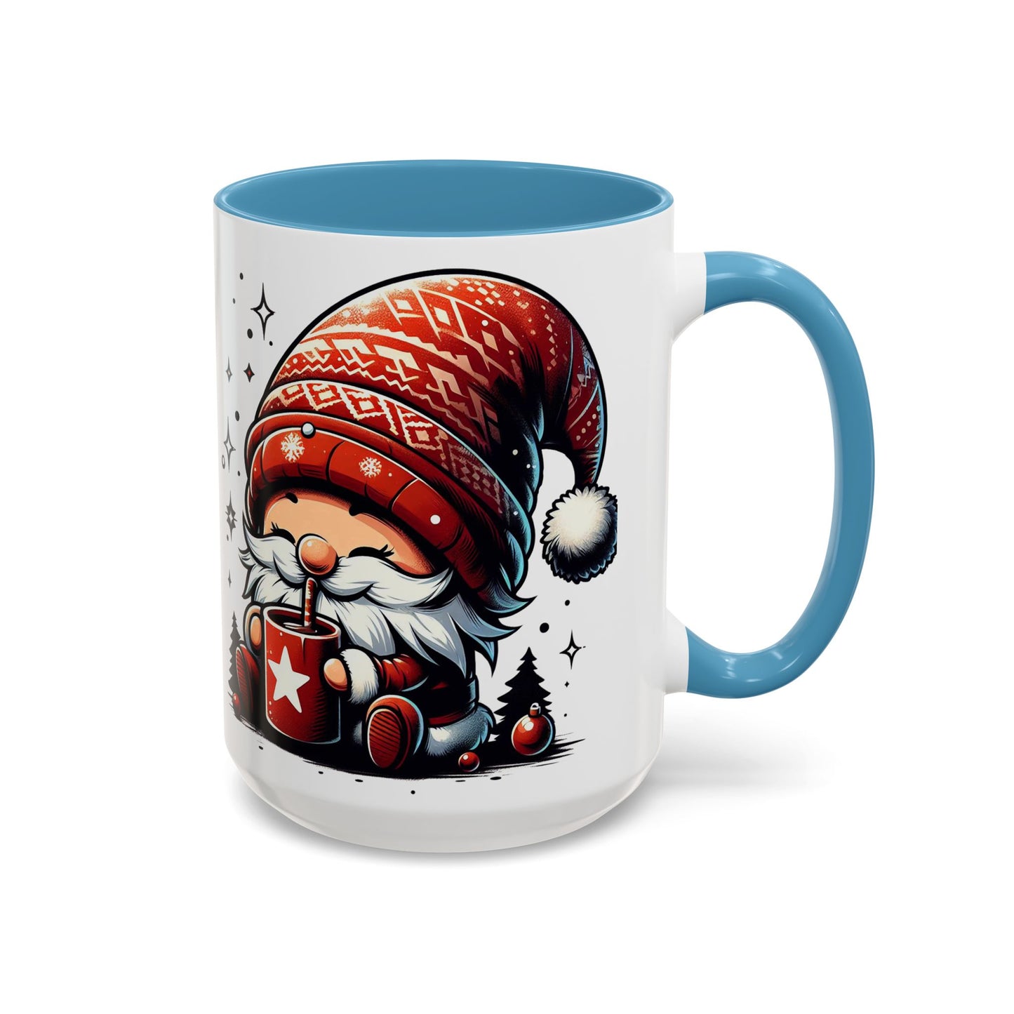 Elf - Accent Coffee Mug (11, 15oz) - Christmas