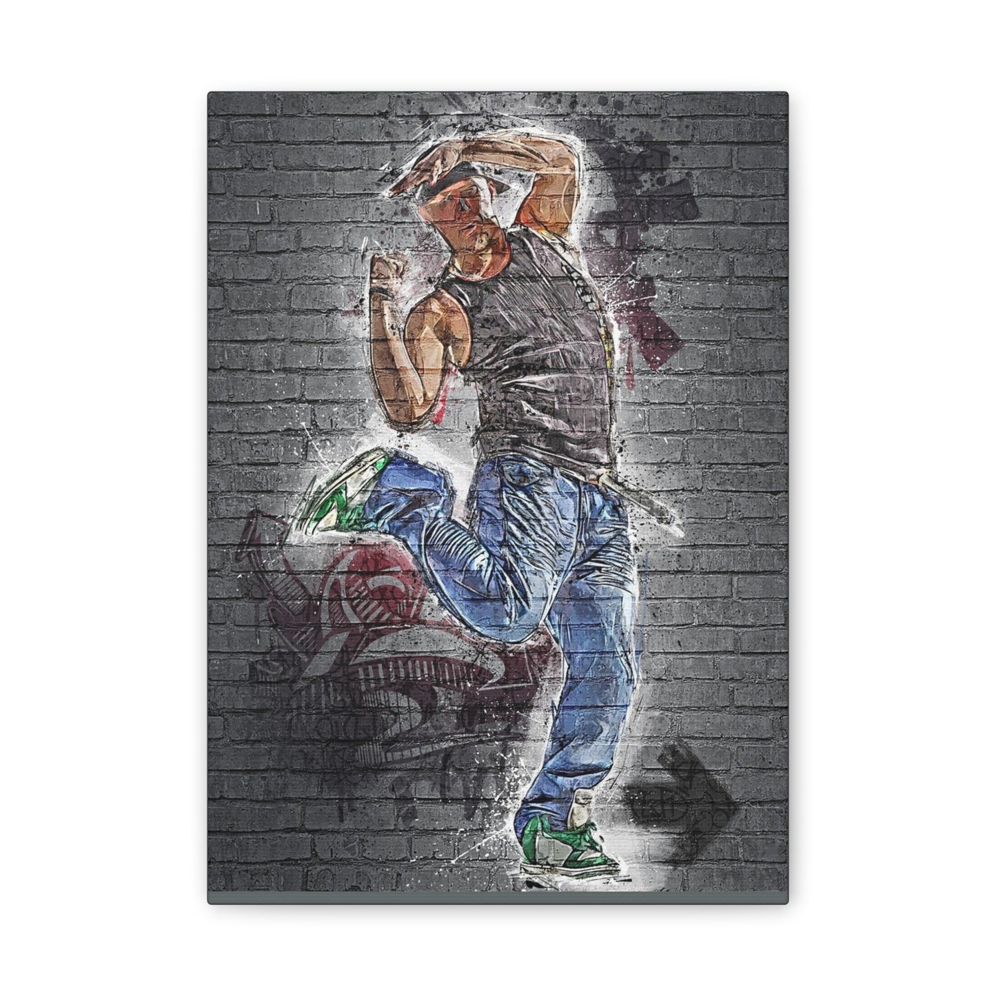 Wall Dancer - Canvas Stretched, 0.75"