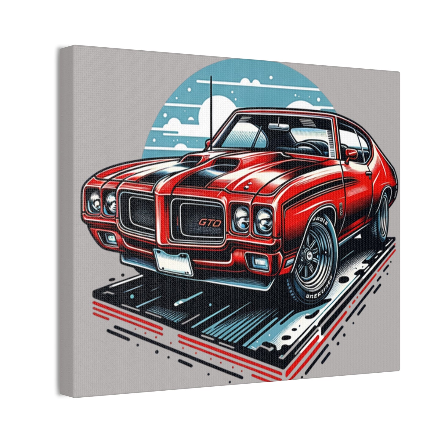 GTO - Canvas Stretched, 0.75" - Father's Day