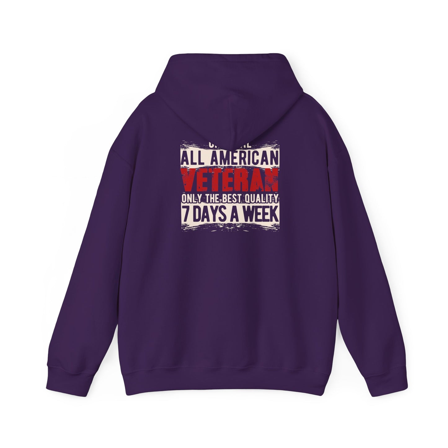 Military - Veteran - Unisex Heavy Blend™ Hooded Sweatshirt